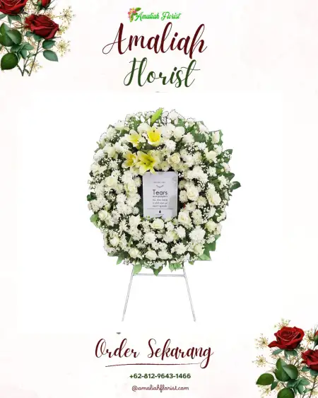 Krans Bunga Duka Muara Asri